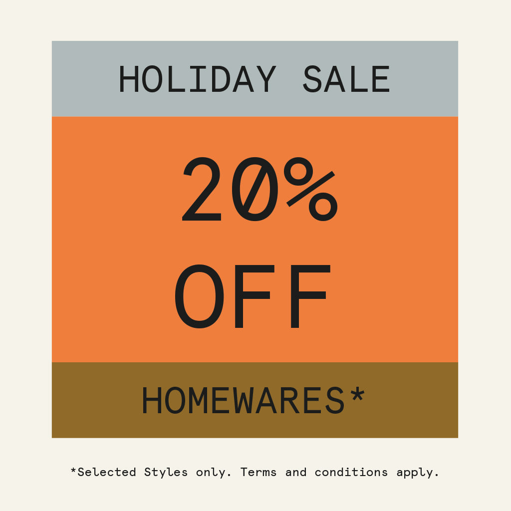 Holiday Sale 20% off Homewares