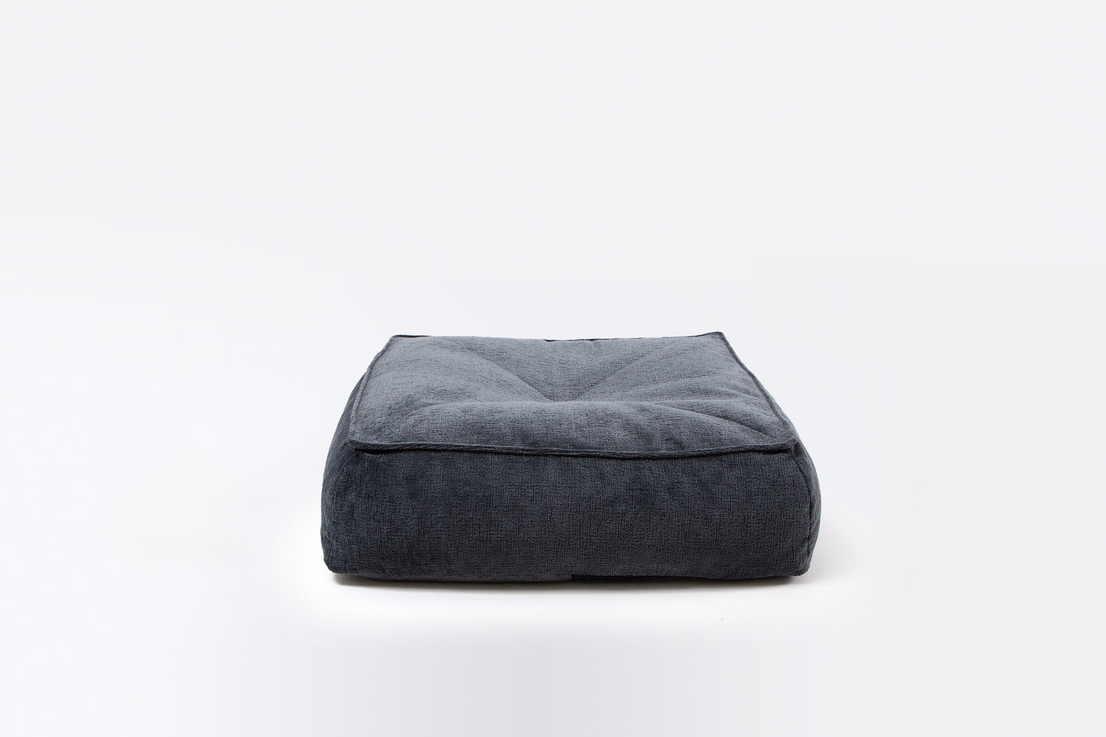 Ex-display - Alby Large Square Floor Cushion Dark Blue