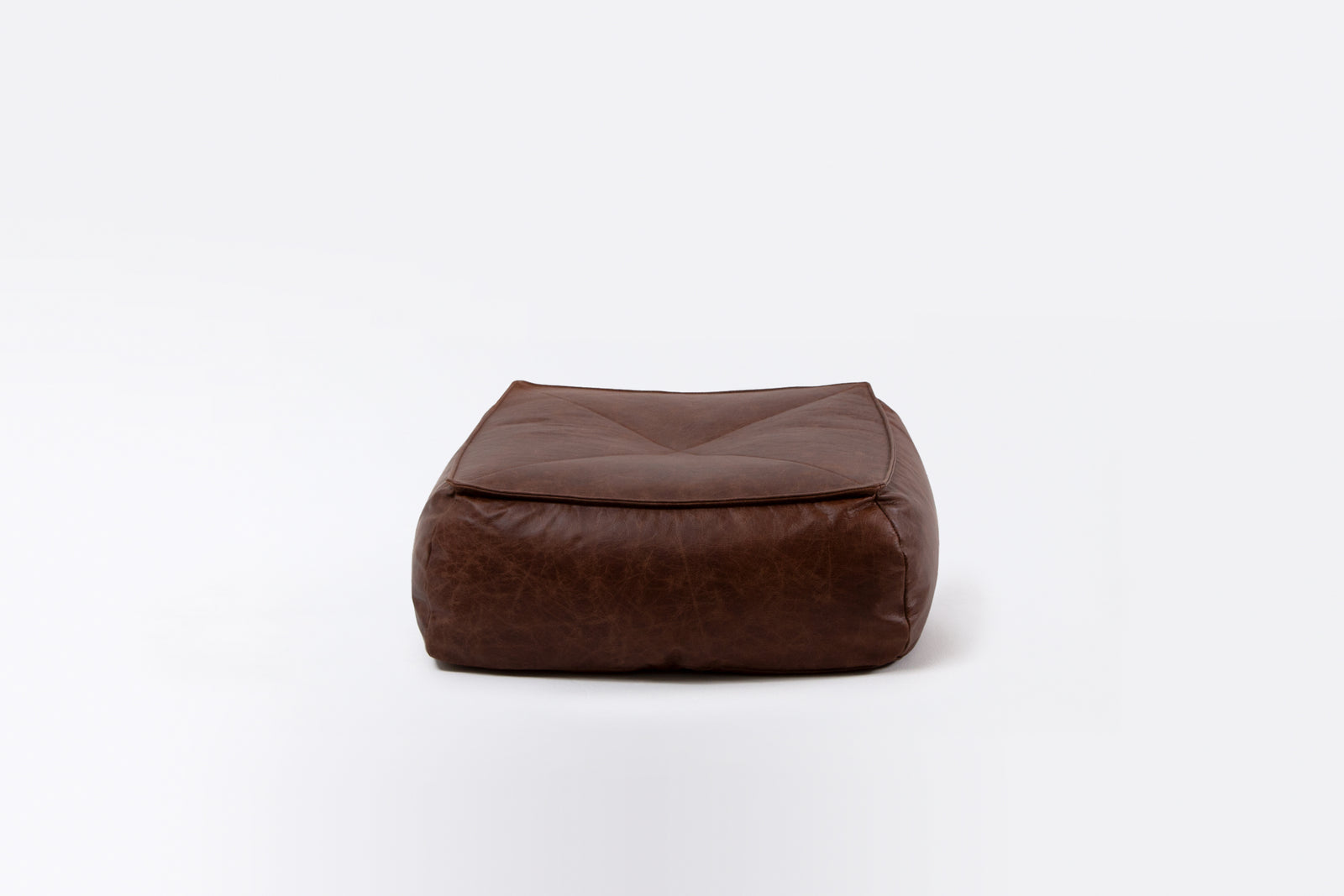 Ex-display - Alby Small Square Floor Cushion Chocolate