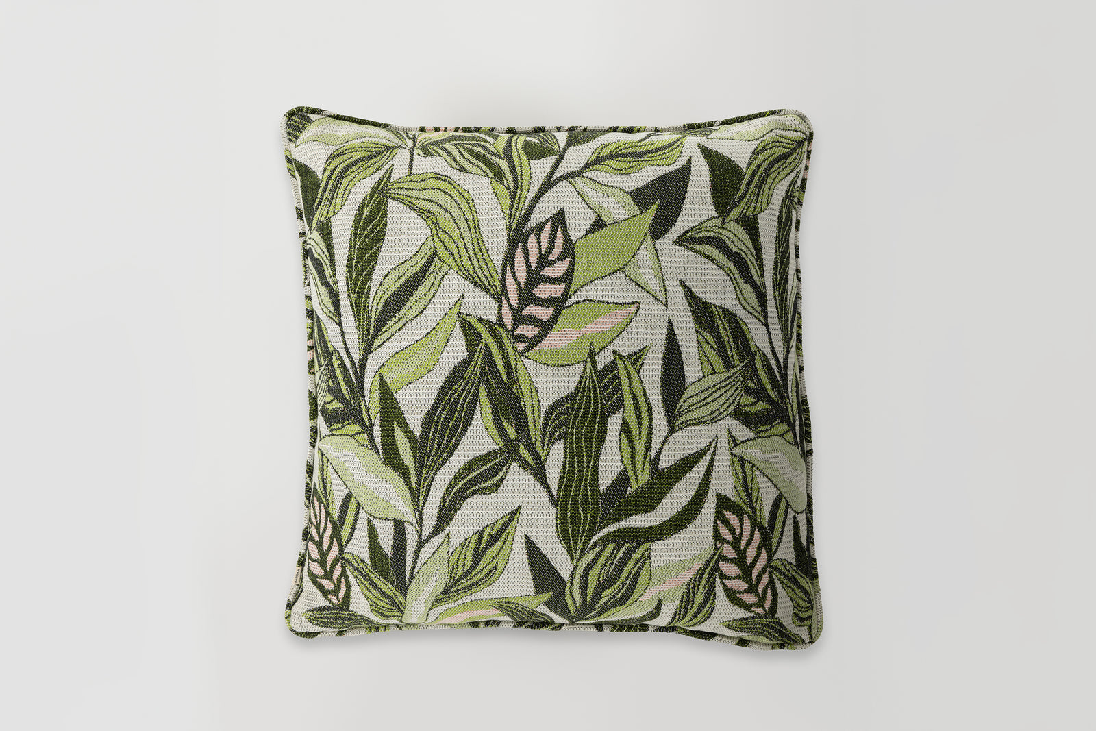 Flora Square Cushion Ivory