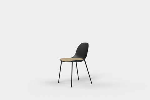 Ex-display - Raf Chair Armless Black