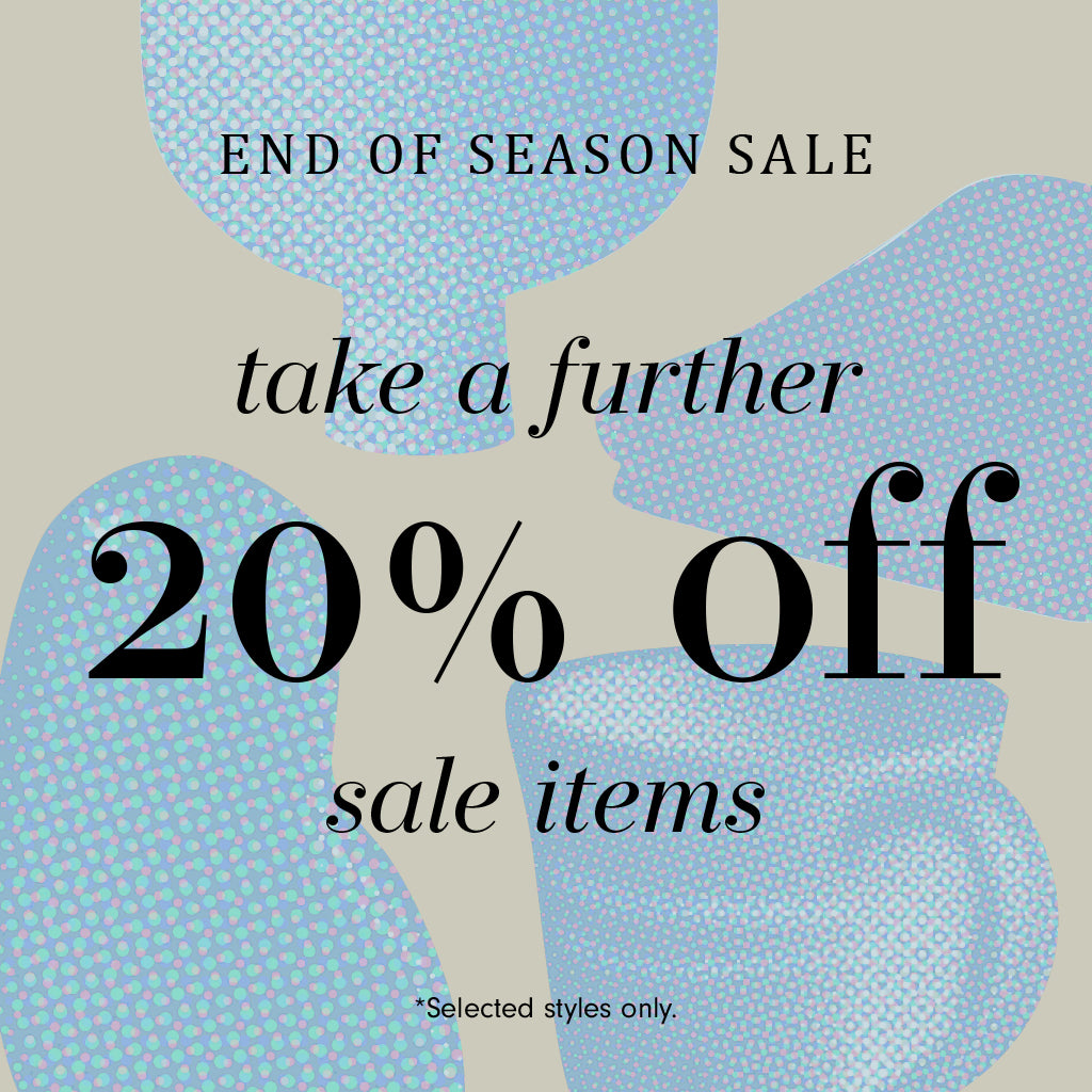 Take a further 20% off sale items