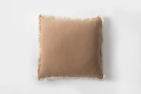 Duke Fringe Cushion Apricot