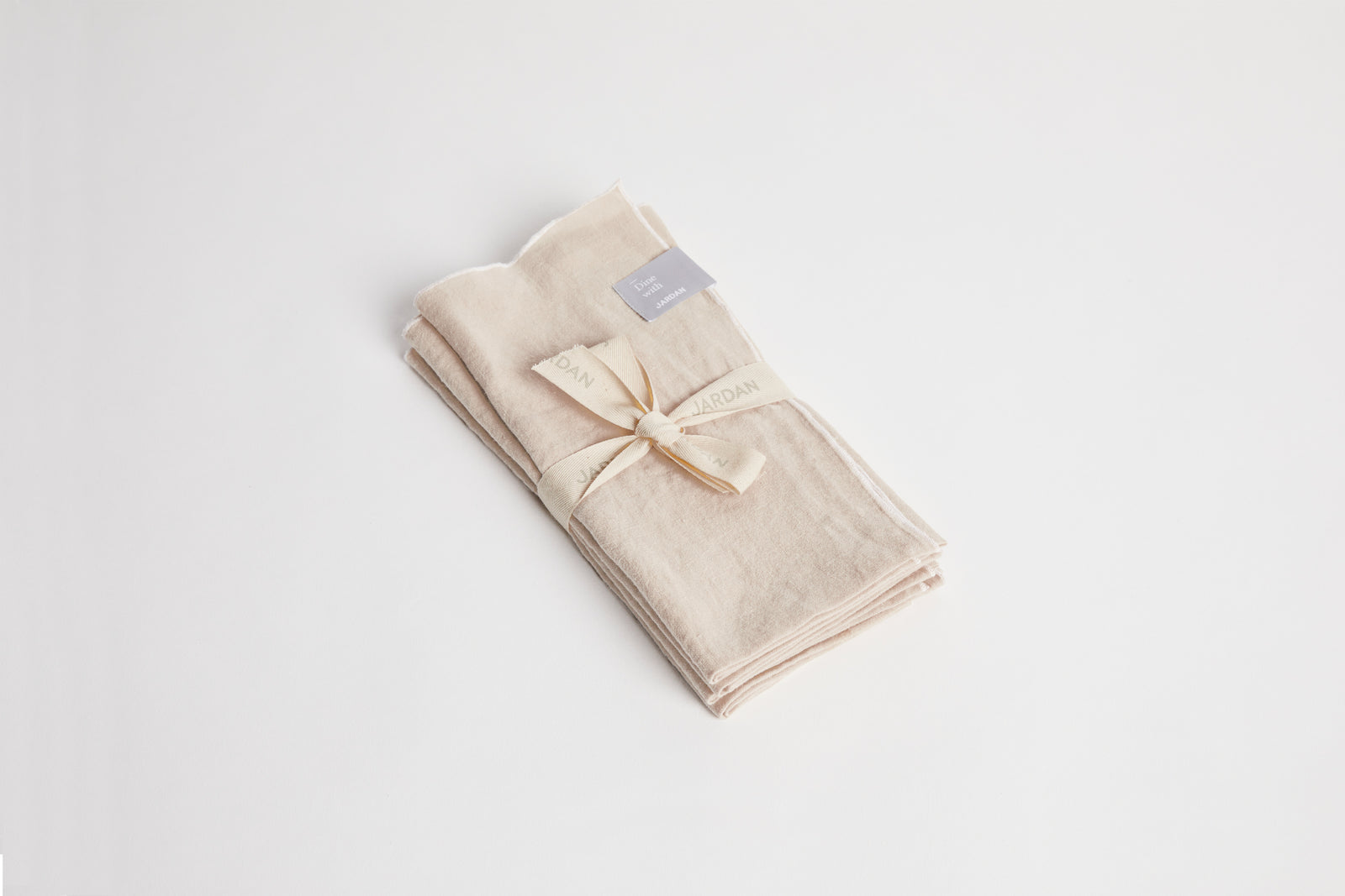 Lulu Napkin Set Oatmeal Napkin Set of 4 Oatmeal